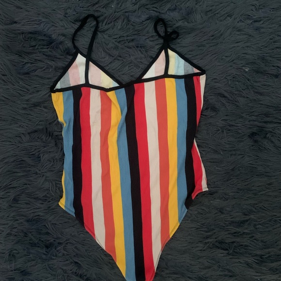 Topshop multicolored bodysuit size 12 - Picture 5 of 6